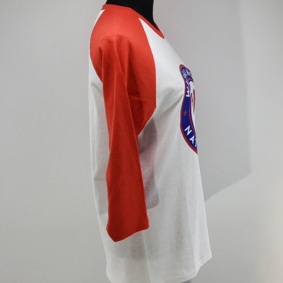 LOV Boutique. Washington Nationals Raglan Tee NWT - Picture 5 of 8